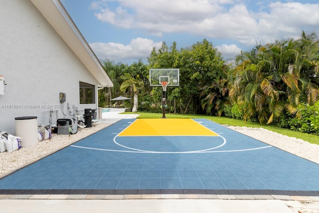 11400 NW 27th St, Plantation, FL 33323 - view of basketball court with basketball hoop