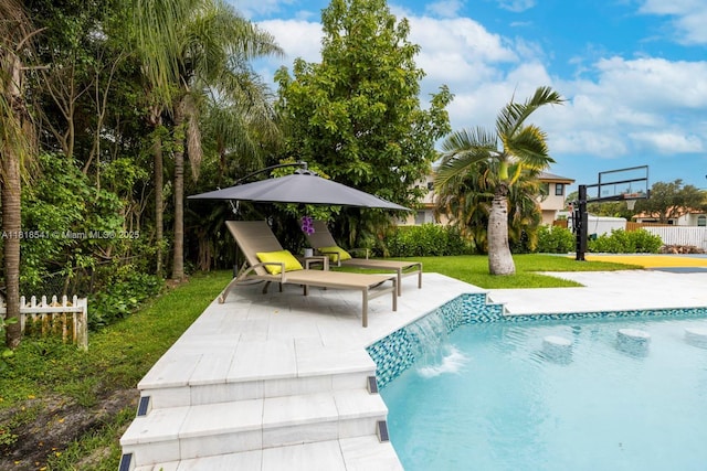 11400 NW 27th St, Plantation, FL 33323 - view of pool featuring a patio area