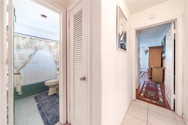 5803 NW 85th Ter, Tamarac, FL 33321 - hallway featuring light tile patterned floors