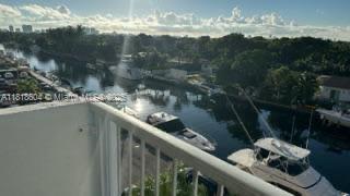 2000 NE 135th St Unit 509, North Miami, FL 33181 - balcony with a water view