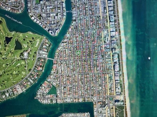 9116 Dickens Ave, Surfside, FL 33154 - map of property location