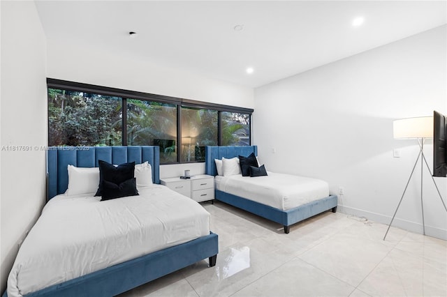 3660 SW 12th St, Miami, FL 33135 - bedroom with recessed lighting and baseboards