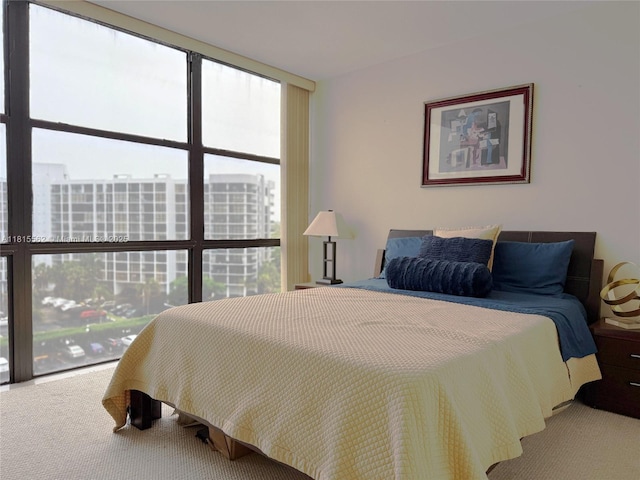 800 Parkview Dr Unit 820, Hallandale Beach, FL 33009 - bedroom featuring carpet and a city view