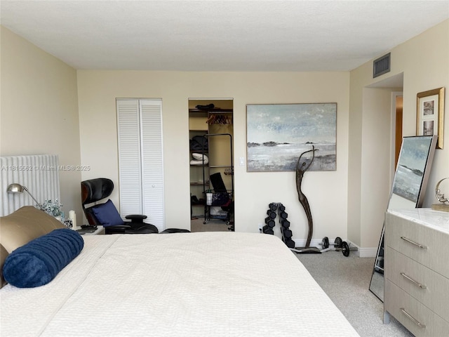 800 Parkview Dr Unit 820, Hallandale Beach, FL 33009 - bedroom featuring light carpet and baseboards
