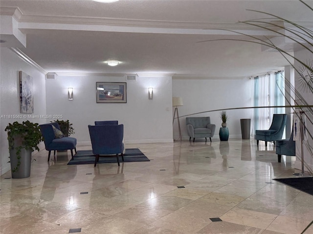 800 Parkview Dr Unit 820, Hallandale Beach, FL 33009 - lobby with ornamental molding