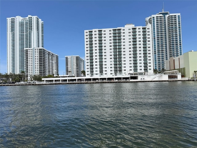 800 Parkview Dr Unit 820, Hallandale Beach, FL 33009 - water view with nearby urban area