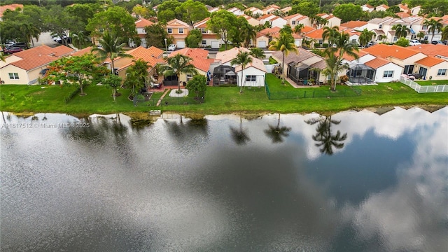 886 SW 180th Ter, Pembroke Pines, FL 33029 - aerial view of residential area featuring a large body of water