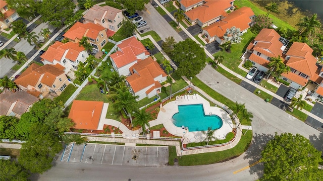 886 SW 180th Ter, Pembroke Pines, FL 33029 - aerial perspective of suburban area featuring a pool