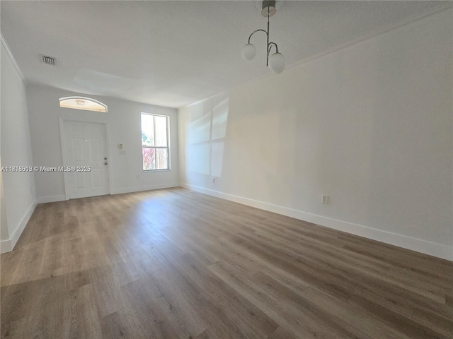 129 Riverwalk Cir Unit 129, Sunrise, FL 33326 - unfurnished room with wood finished floors and baseboards