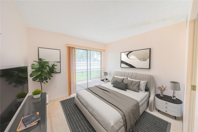 18785 NW 62nd Ave Unit 106, Hialeah, FL 33015 - bedroom featuring carpet floors and access to exterior