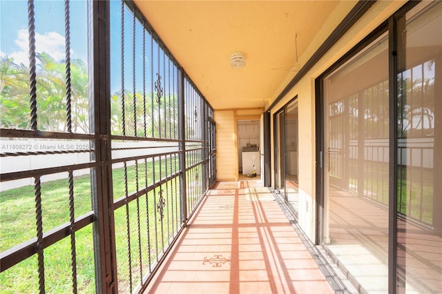 18785 NW 62nd Ave Unit 106, Hialeah, FL 33015 - view of unfurnished sunroom