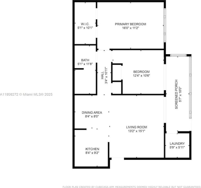 18785 NW 62nd Ave Unit 106, Hialeah, FL 33015 - view of floor plan / room layout
