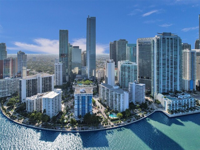 1408 Brickell Bay Dr Unit 411, Miami, FL 33131 - view of city skyline with a nearby body of water