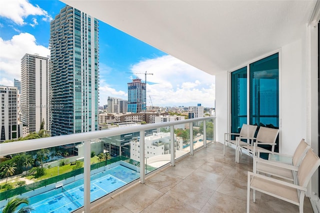 480 NE 30th St Unit 1505, Miami, FL 33137 - balcony with a view of city