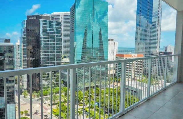 1250 S Miami Ave Unit 2310, Miami, FL 33130 - balcony with a city view