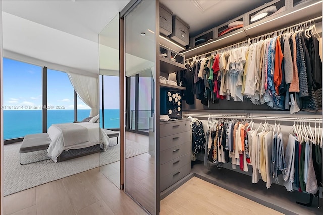 15701 Collins Ave Unit 3101, Sunny Isles Beach, FL 33160 - spacious closet with wood finished floors