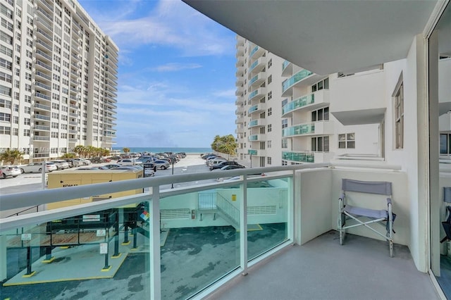 3001 S Ocean Dr Unit 247, Hollywood, FL 33019 - balcony with a water view