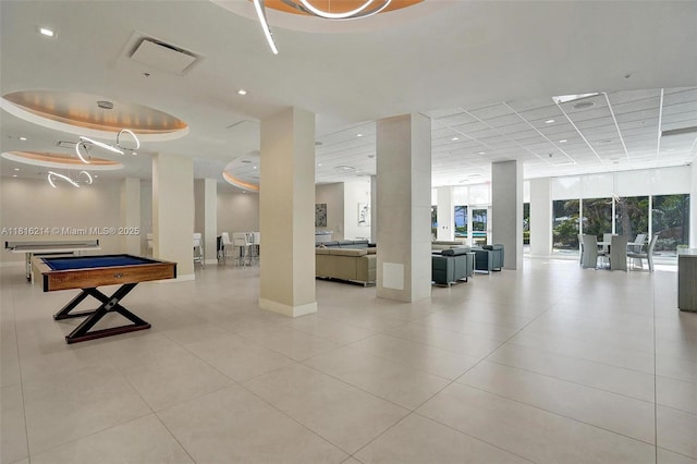 3001 S Ocean Dr Unit 247, Hollywood, FL 33019 - community lobby featuring recessed lighting