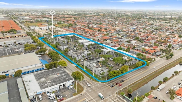 2660 W 76th St Unit 106, Hialeah, FL 33016 - aerial overview of property's location featuring property boundaries highlighted