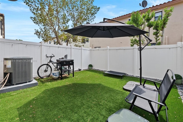 9362 W 33rd Ln, Hialeah, FL 33018 - view of yard featuring central air condition unit
