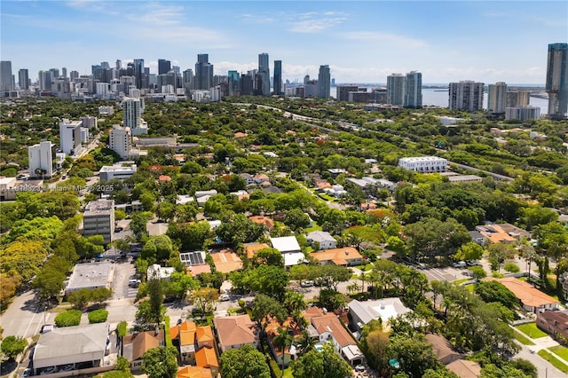 261 SW 30th Rd, Miami, FL 33129 - aerial view of city skyline