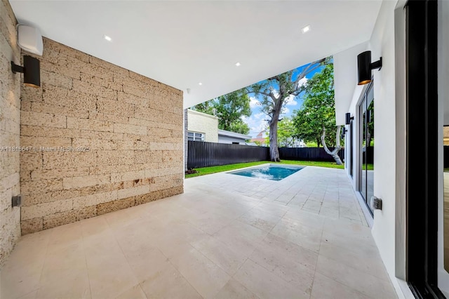 1513 SW 11th Ter, Miami, FL 33135 - fenced backyard with a patio