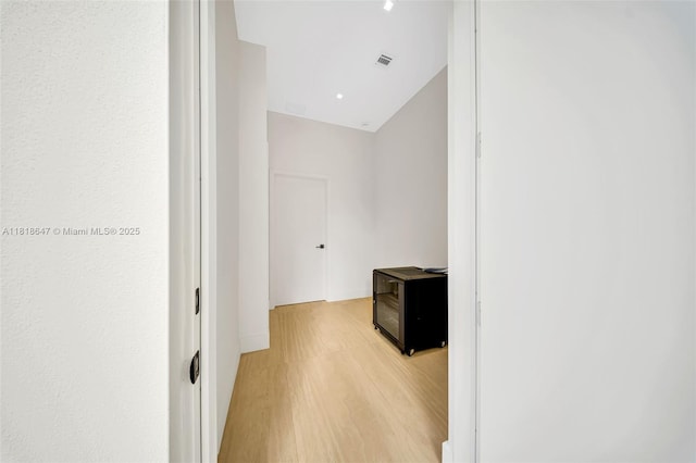 1513 SW 11th Ter, Miami, FL 33135 - hallway with light wood-style floors