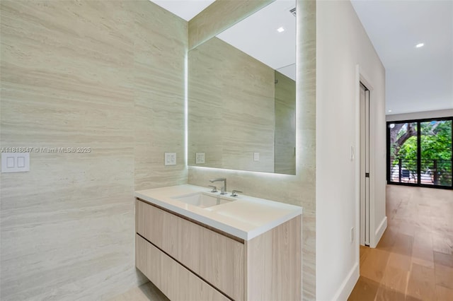 1513 SW 11th Ter, Miami, FL 33135 - bathroom with vanity and baseboards