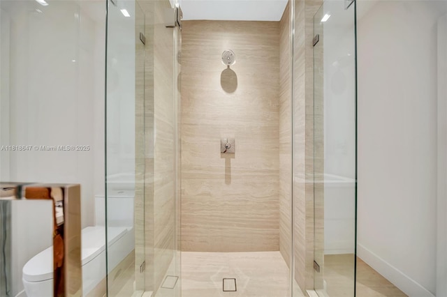 1513 SW 11th Ter, Miami, FL 33135 - bathroom with a shower stall and toilet