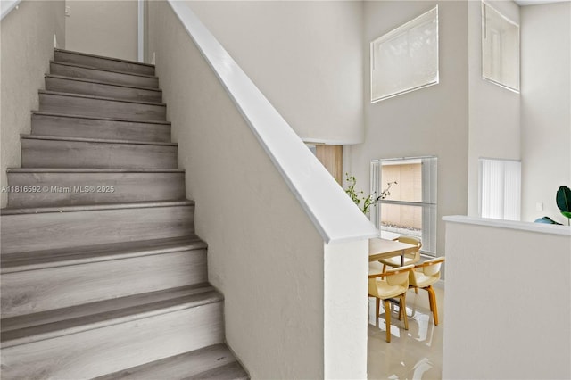 12633 NW 12th Ct, Sunrise, FL 33323 - stairs with a towering ceiling