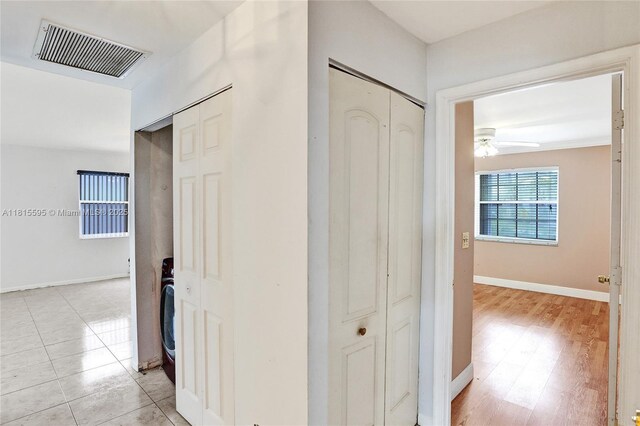 9601 NW 8th Cir, Plantation, FL 33324 - corridor with baseboards