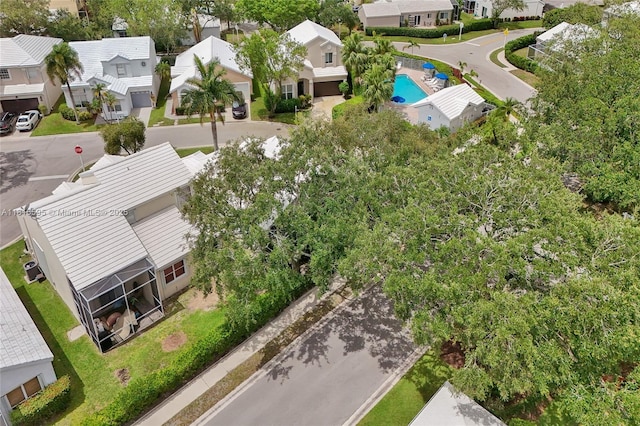 9601 NW 8th Cir, Plantation, FL 33324 - aerial perspective of suburban area with a pool
