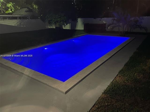 280 NE 169th St, North Miami Beach, FL 33162 - view of pool at night