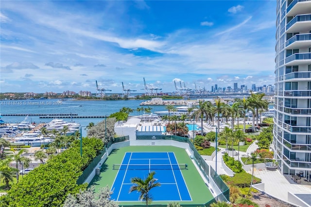 400 Alton Rd Unit 407, Miami Beach, FL 33139 - water view featuring skyline