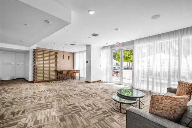 400 Alton Rd Unit 407, Miami Beach, FL 33139 - building lobby with recessed lighting
