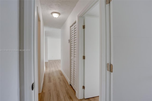 5501 NW 7th St Unit E408, Miami, FL 33126 - hallway with light wood-style floors