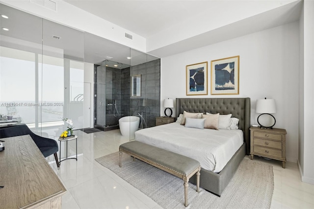 480 NE 31st St Unit Ph5303, Miami, FL 33137 - bedroom featuring recessed lighting