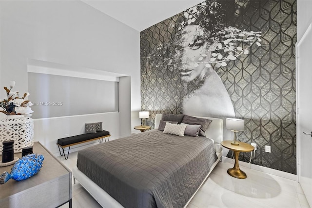 480 NE 31st St Unit Ph5303, Miami, FL 33137 - bedroom with an accent wall
