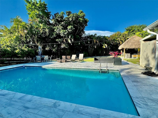 7650 SW 78th Ct, Miami, FL 33143 - swimming pool featuring a patio