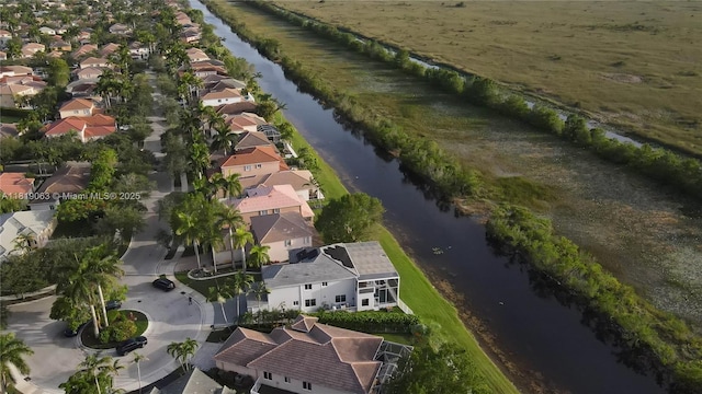 1828 Aspen Ln, Weston, FL 33327 - aerial view of property's location featuring nearby suburban area and a large body of water