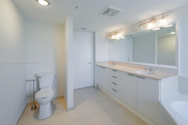 16699 Collins Ave Unit 2107, Sunny Isles Beach, FL 33160 - full bathroom featuring double vanity and a bath