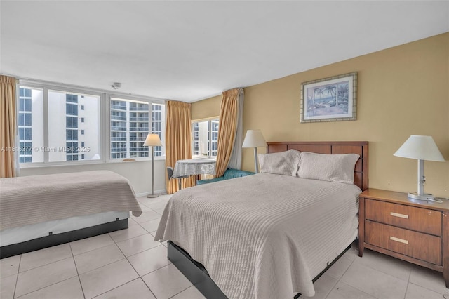 19201 Collins Ave Unit 326, Sunny Isles Beach, FL 33160 - bedroom with light tile patterned floors