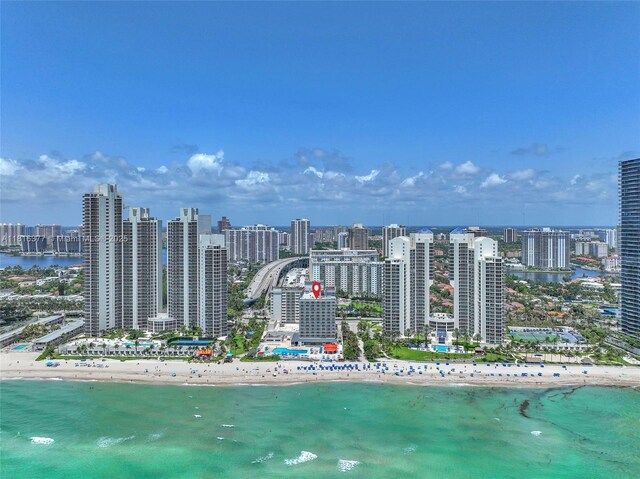 19201 Collins Ave Unit 326, Sunny Isles Beach, FL 33160 - view of urban area with expansive coastline