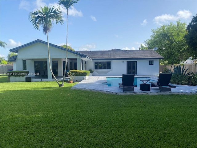 12780 SW 187th St, Miami, FL 33177 - rear view of house featuring a patio and stucco siding