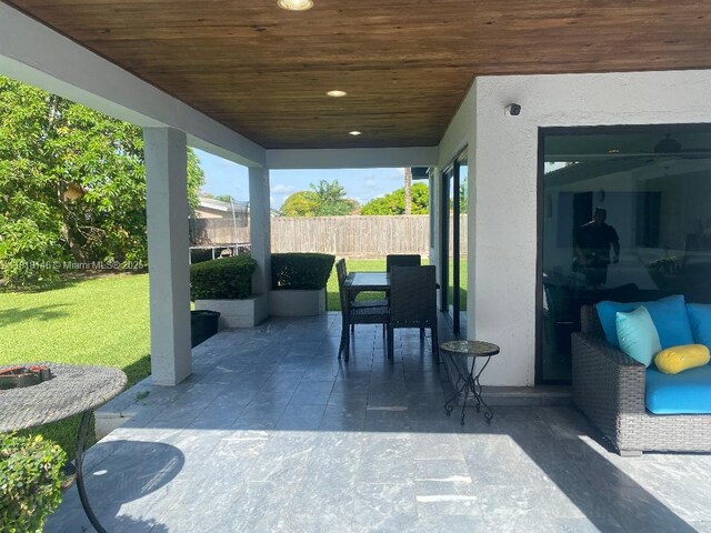 12780 SW 187th St, Miami, FL 33177 - view of patio