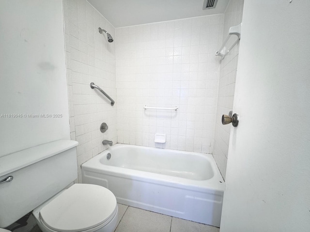 600 Three Islands Blvd Unit 620, Hallandale Beach, FL 33009 - bathroom featuring bathtub / shower combination and tile patterned floors