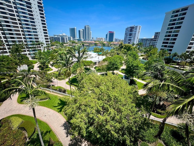 600 Three Islands Blvd Unit 620, Hallandale Beach, FL 33009 - view of property's community featuring a skyline view and a water view
