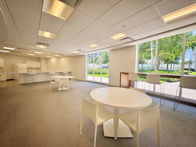 600 Three Islands Blvd Unit 620, Hallandale Beach, FL 33009 - view of carpeted dining area