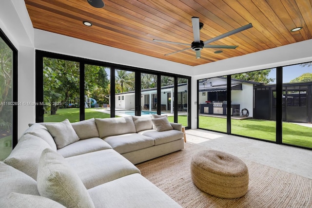 7921 SW 100th St, Miami, FL 33156 - sunroom with healthy amount of natural light