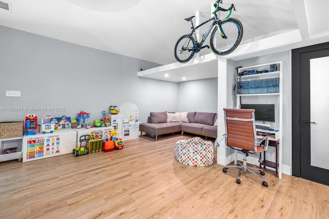 7921 SW 100th St, Miami, FL 33156 - office space with wood finished floors and recessed lighting